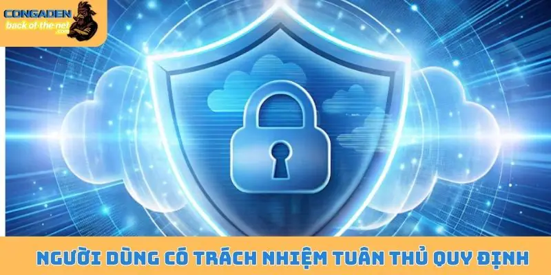 Người dùng có trách nhiệm tuân thủ quy định